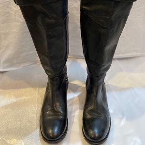Frye Zip Boots. Lightly worn. Well taken care of.